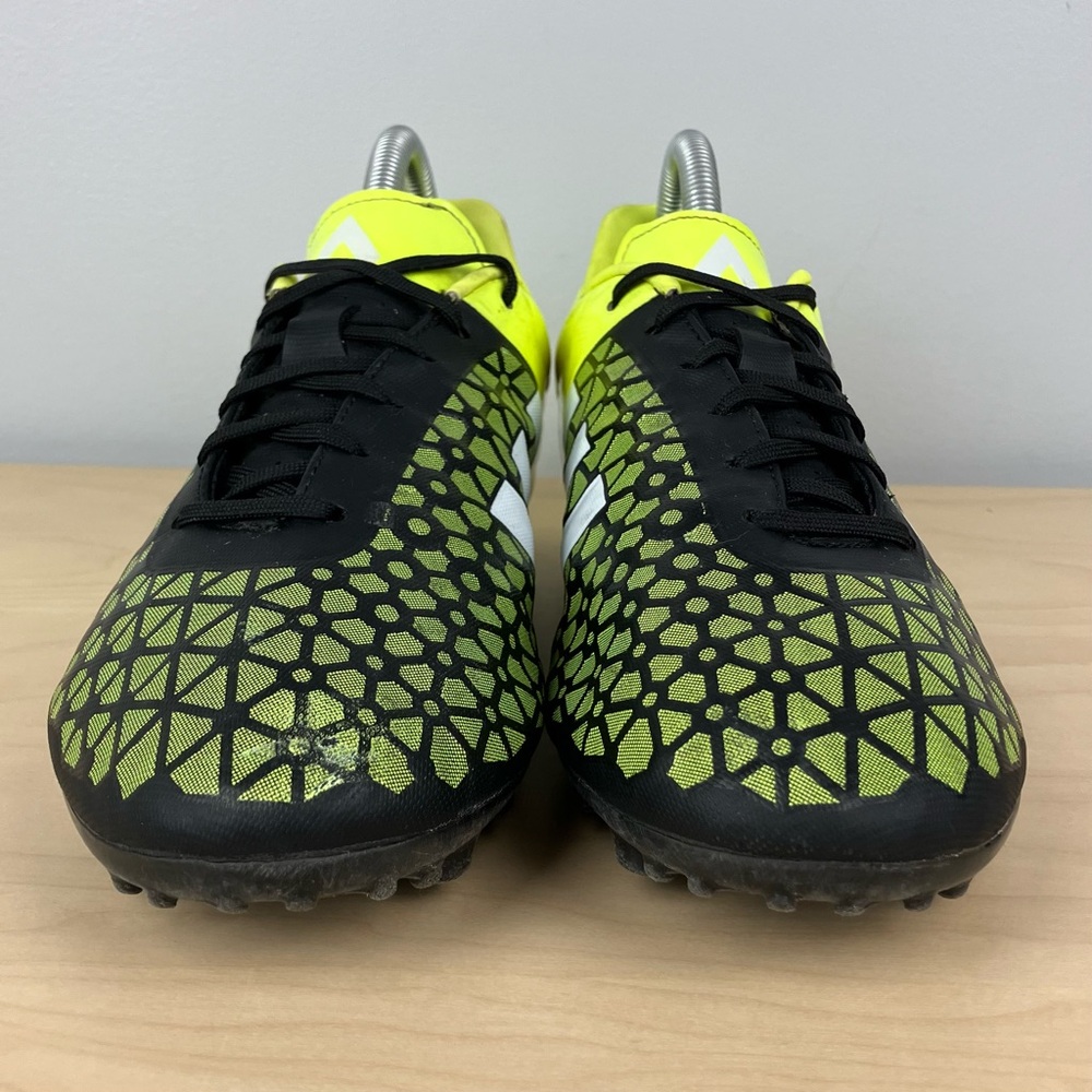 Adidas Men’s Size 8.5 Ace 15.3 FG Volt & Black Athletic Soccer Cleats 2015 - Picture 6 of 13